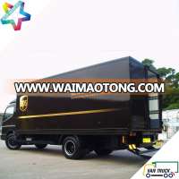 4.3m length dry cargo body 3.5T express delivery cargo van truck