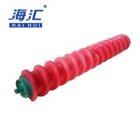 HH Belt Conveyor Plastic roller screw idler roller with good quality