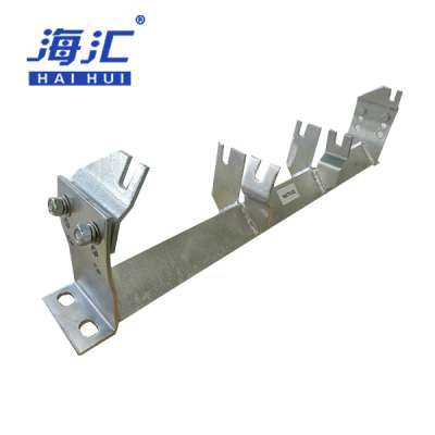 HH Material handling equipment components idler brackets roller frame conveyor frame with galvanized painting